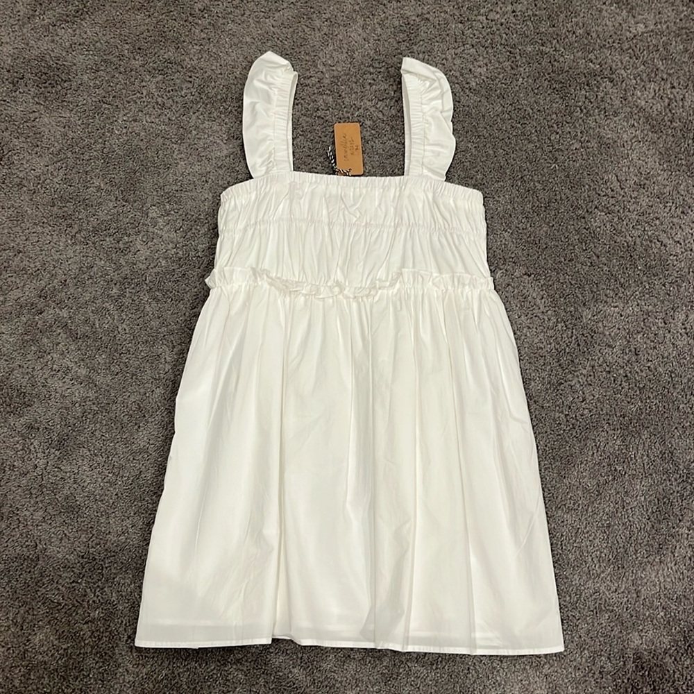 white dress from boutique in obx size small